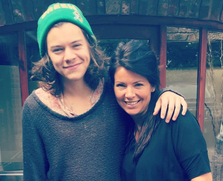 Harry Styles and his mum