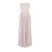 Image 7: A long strapless pale pink gown