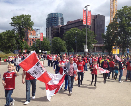 Middlesbrough FC at wembley