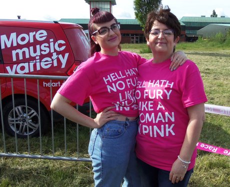 Reading 10K Race for Life: Start Line