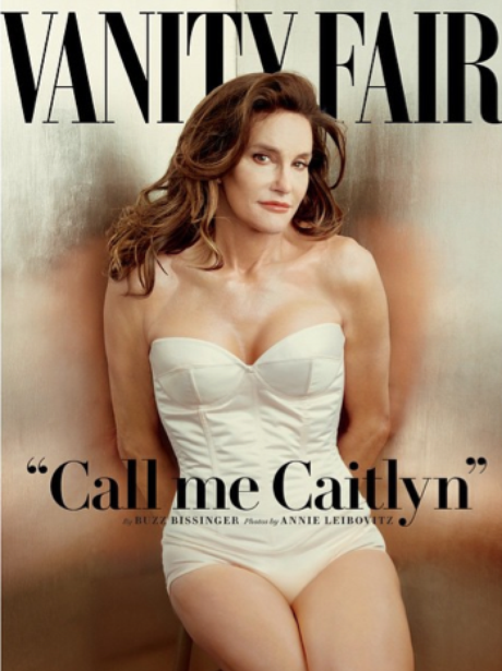 Caitlyn Jenner on the cover of Vanity Fair magazin