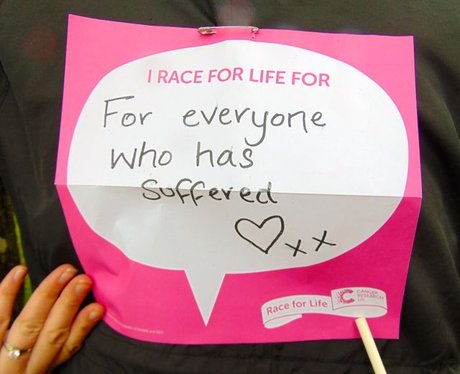 Race For Life Bridgend 2015: The Messages
