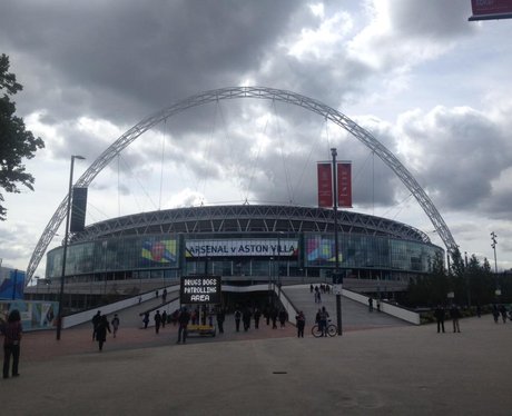 Wembley before the FA Cup final