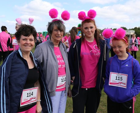 Race For Life Sutton Before the Race!