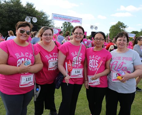 Race For Life Sutton Before the Race!