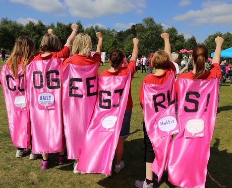 Race For Life Sutton Before the Race!