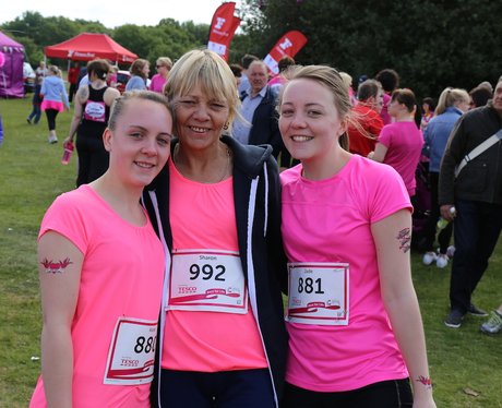 Race For Life Sutton Before the Race!