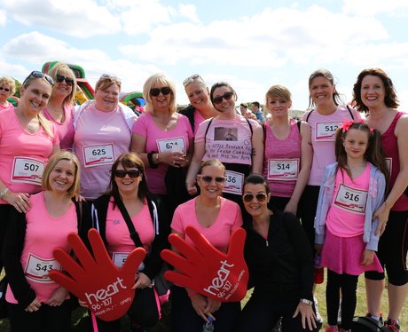 Race For Life Sutton Before the Race!