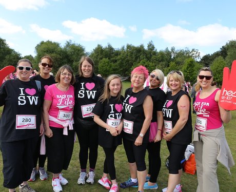 Race For Life Sutton Before the Race!