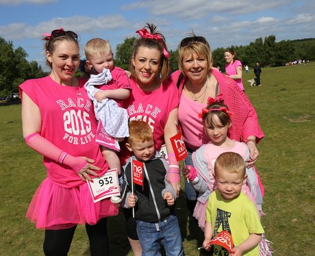 Race For Life Sutton Before the Race!