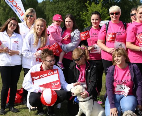 Race For Life Sutton Before the Race!