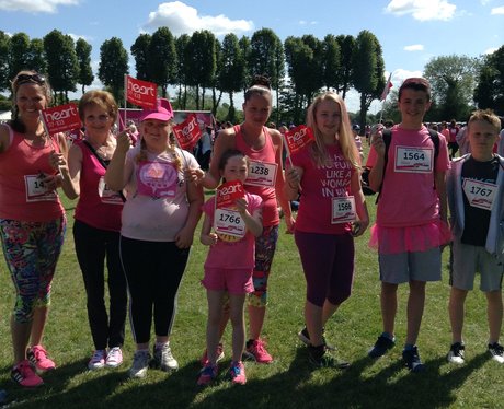 Windsor Race for Life: Start Line