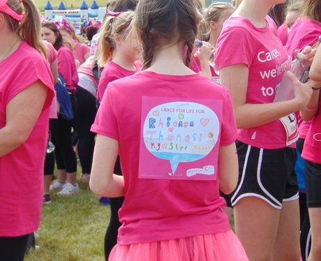 Race For Life Llanelli 2015: The Messages