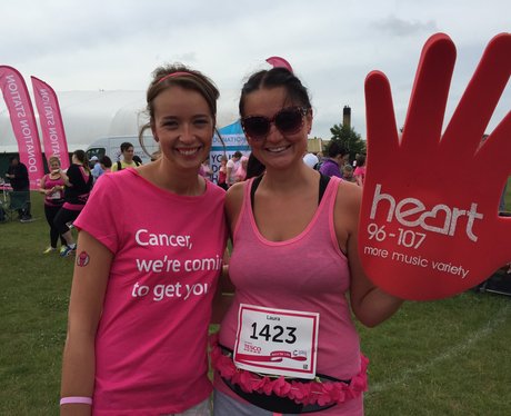 Eastbourne Race For Life 21st June 2015 Pre-Race