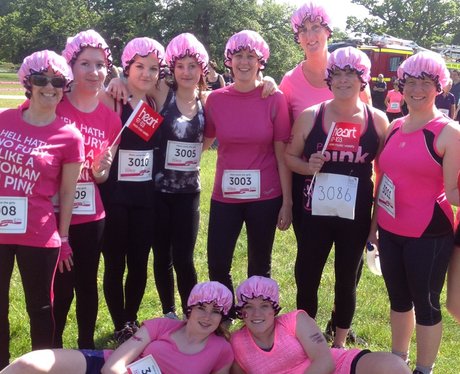 The Heart Angels spent Saturday morning supporting