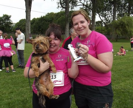 Race For Life Cwmbran 2015: The Medals