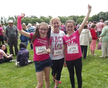 Race For Life Cwmbran 2015: The Medals