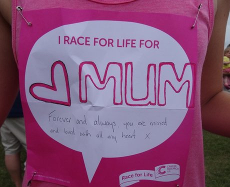 Race For Life Basildon - Why You Do It. 