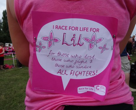 Race For Life Basildon - Why You Do It. 
