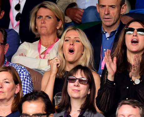 Ellie Goulding at Wimbledon