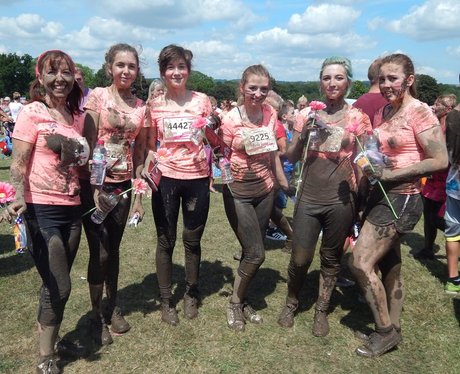 Heart Angels: Maidstone Pretty Muddy - Finish line