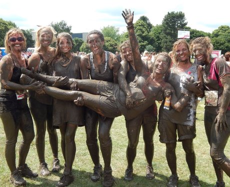 Heart Angels: Maidstone Pretty Muddy - Finish line
