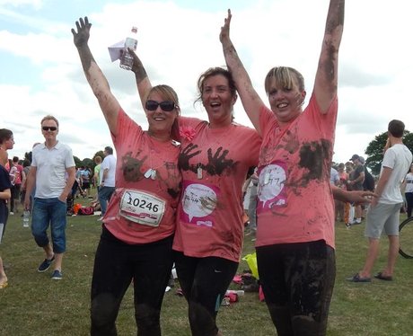 Heart Angels: Maidstone Pretty Muddy - Finish line