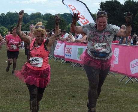 Heart Angels: Maidstone Pretty Muddy - Finish line