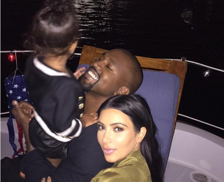 Kim Kardashian and family Instagram