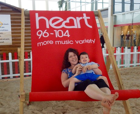 Summer Beach at the centre:mk 2015