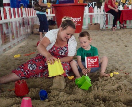 Summer Beach at the centre:mk 2015