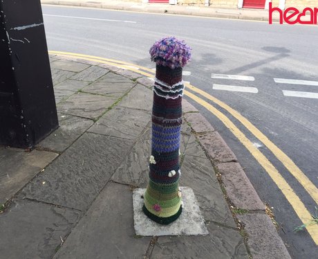 Oundle Yarn 8 - Oundle Gets Yarn Bombed - Heart Four Counties