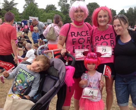 Oxford Race For Life: Finish Line