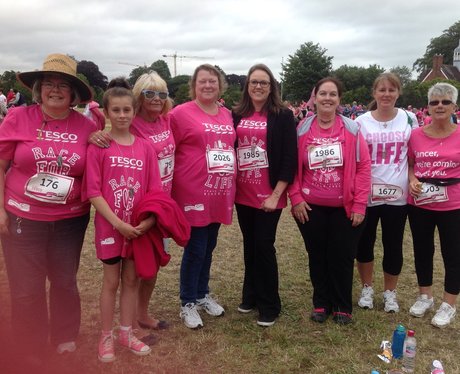 Oxford Race For Life: Finishers