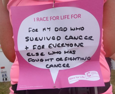 Race For Life North Weald - Why You Did It