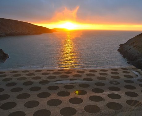 Sand Circles and Shapes