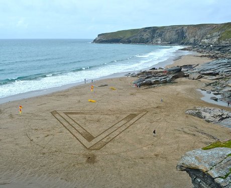 Sand Circles and Shapes