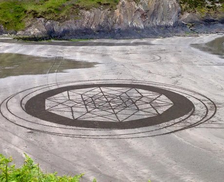 Sand Circles and Shapes
