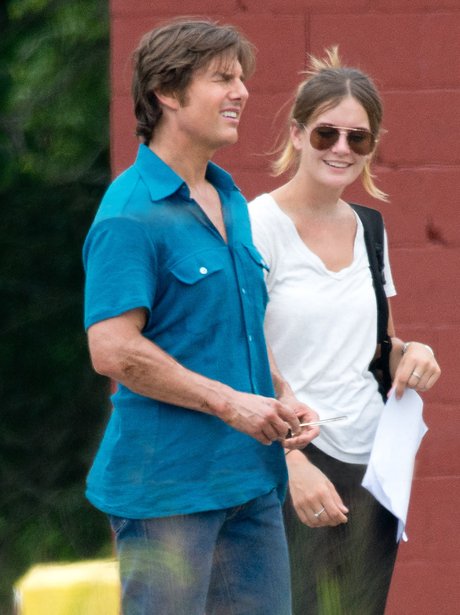 Tom Cruise seen her with new girlfriend