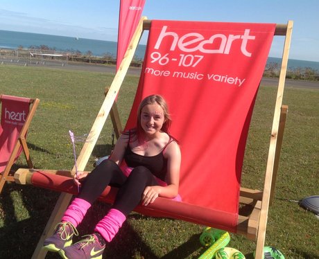 Heart Angels: Margate Race For Life - Giant Deckch