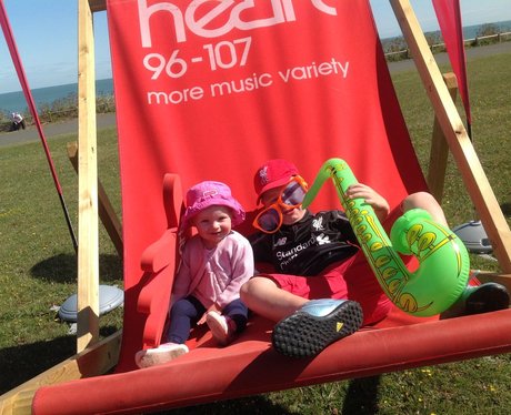 Heart Angels: Margate Race For Life - Giant Deckch