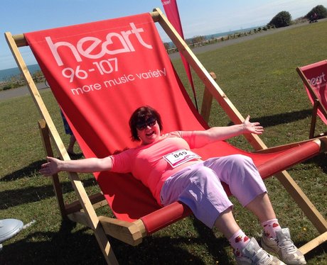 Heart Angels: Margate Race For Life - Giant Deckch