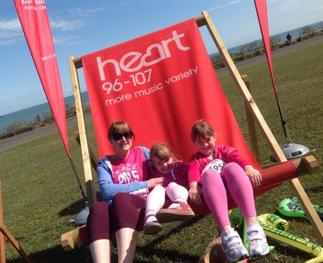 Heart Angels: Margate Race For Life - Giant Deckch