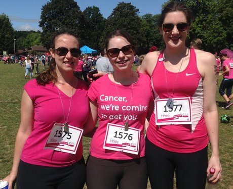 Reading 5k Race For Life: Finishers