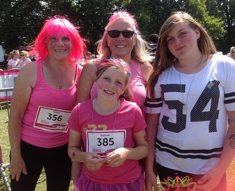 Reading 5k Race For Life: Finishers