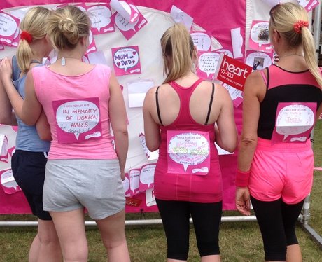 Reading 5k Race For Life: Finishers