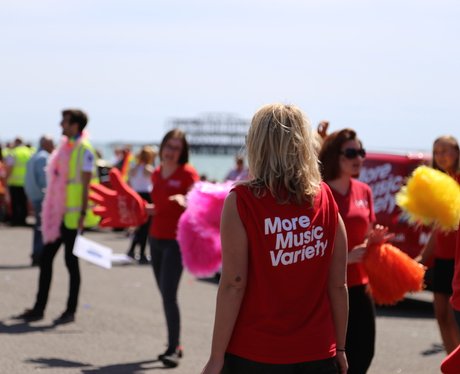 Heart at Brighton Pride