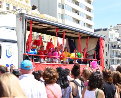 Heart at Brighton Pride