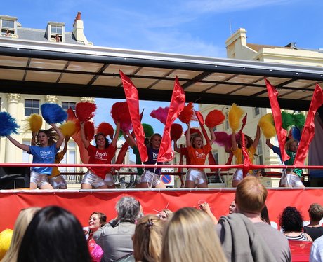 Heart at Brighton Pride