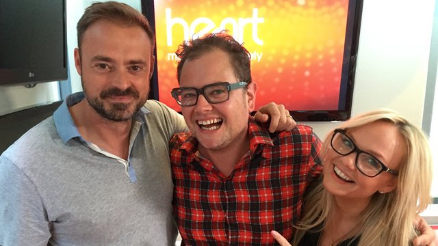 Jamie & Emma Chat To Alan Carr - Heart London